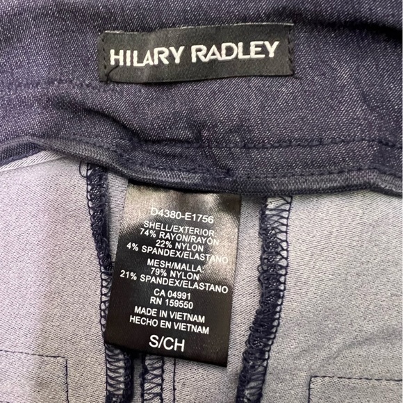 Like New Hilary Radley Women’s Small Pull-On Ankle Pant Denim Blue - Picture 5 of 7